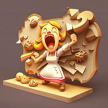 3D model Cooking Mama game (STL)